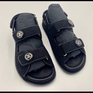 ❌SOLD❌ Chanel Dad Sandals Cruise 2021 Collection